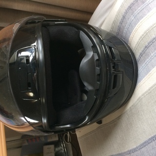 バイクのヘルメット　グローブ