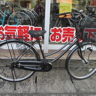 【エコプラス小倉南店】自転車 26インチ 黒 中古車☆スタッフ永島おすすめ SNI14