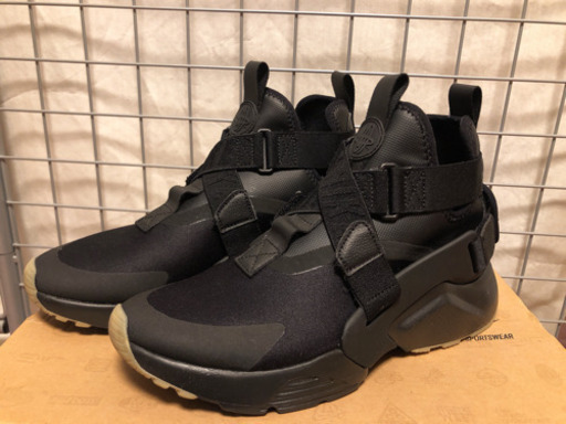 Nike Air Huarache City スニーカー Black 