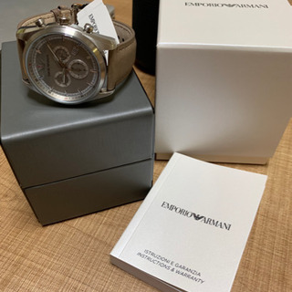エンポリオアルマーニ自動巻腕時計 Emporio Armani メンズ ブラウン AR6040の画像