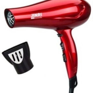 【新品】大きめドライヤー レッド マイナスイオンドライヤー