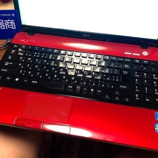 Corei5搭載！メモリ増設！ブルーレイ対応！ハイスペックでオシャレな赤