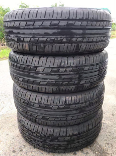 215/60R16● YOKOHAMA ECOS ES31 / 4本セット バリ山 2018年製 美品 管理番号71403