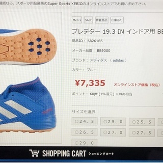 フットサルシューズ 新商品　未使用