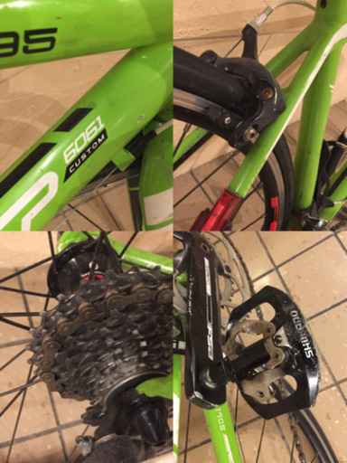 値下げ‼︎‼︎‼︎  ロードバイク FELT F95 2013 ライトグリーン 自転車 通勤 通学に
