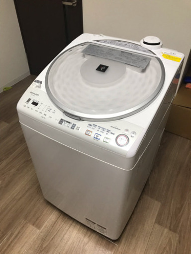 【値下げ】SHARP 洗濯機 8.0kg ES-TX810