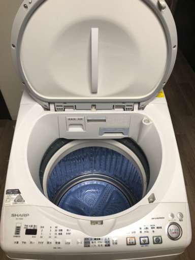 【値下げ】SHARP 洗濯機 8.0kg ES-TX810