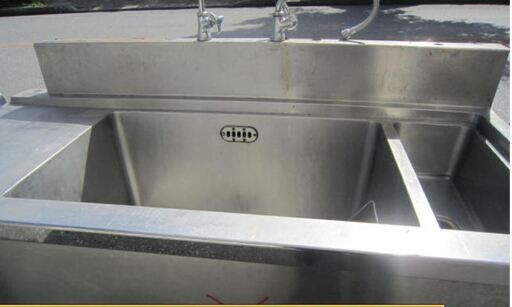 中古ステンの流し台シンク