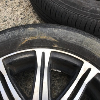 ホイールタイヤ付きの画像