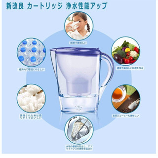 ブリタ マクストラ ポット型 浄水器用 カートリッジ 互換用 4個セットの画像