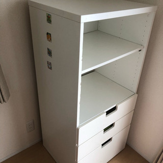 イケア IKEA 収納棚 本棚 子供部屋の画像