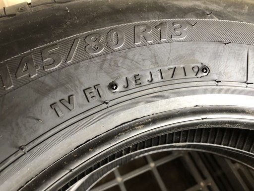 ブリジストン 145/80R13 新品4本