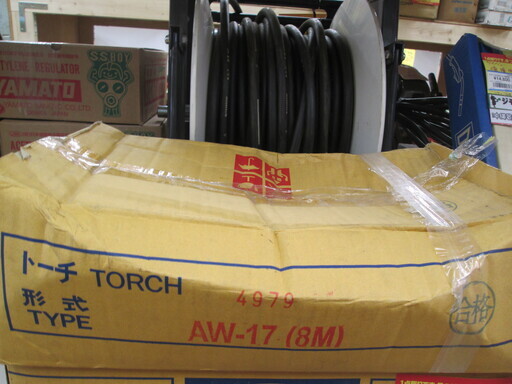 ダイヘン　溶接トーチ　AW-17　8m　未使用