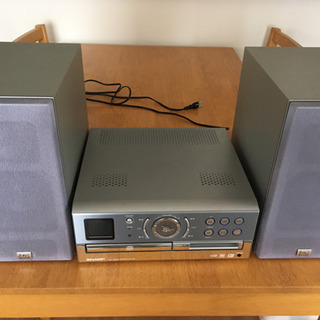 SHARP  CD MD ラジオ コンポ