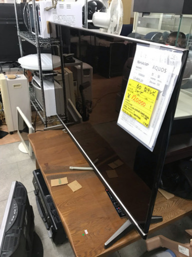 保証令和2年11月まで　シャープ 60V型 液晶 テレビ AQUOS LC-60XL20 中古　リサイクルショップ宮崎屋20.8.31