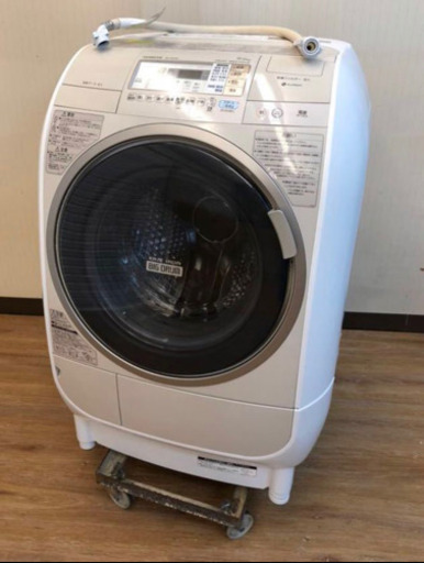 ドラム式洗濯乾燥機 HITACHI BD-V3400L 2012年製 HITACHI 洗9kg/乾6kg 左開き ヒートサイクル ビッグドラム （448）AKARI