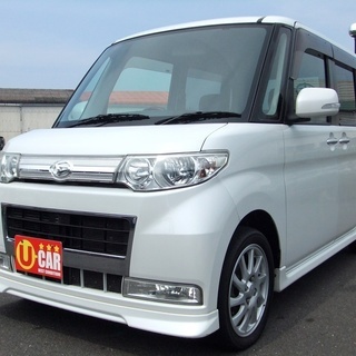 ダイハツ タント カスタムＲＳ ターボ／ＨＤＤナビ付【車検/整備付♪】