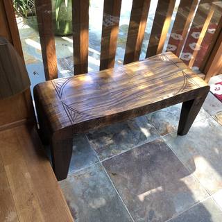 アジアンテイスト　ベンチB