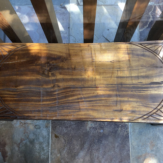 アジアンテイスト　ベンチBの画像