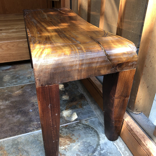 アジアンテイスト　ベンチBの画像