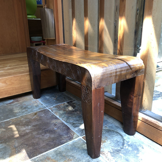 アジアンテイスト　ベンチBの画像