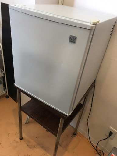小型冷蔵庫 (置き台付き)