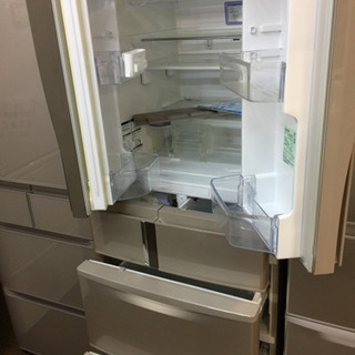 三菱 6ドア冷蔵庫 MR-R47Y-F 2014年式 465L 自動製氷機能付き