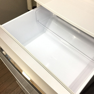 三菱 3ドア冷蔵庫 MR-C34ZL-W 2015年式 355L 自動製氷機能付き