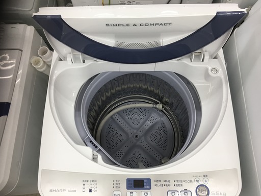 SHARP　全自動洗濯機　ES-GE55R-H　