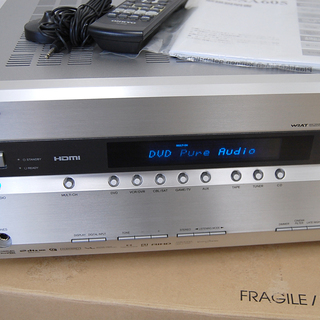 ONKYO AVセンター TX-SA605 AVアンプ 箱・取扱説明書・リモコンあり