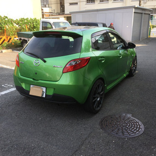 デミオ車検付きカスタム！の画像