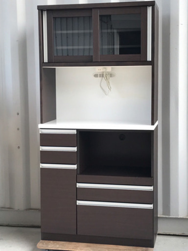 格安で！ナフコ レンジボード◇食器棚◇キッチンボード◇