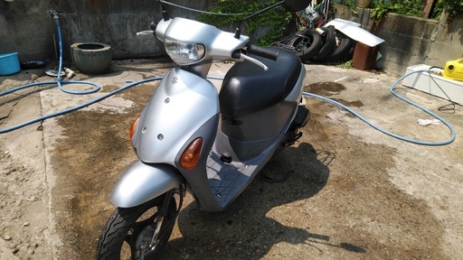 ☆☆スズキレッツ4　CA45A　シルバー　インジェクション4スト空冷　軽い車体でレッツゴー