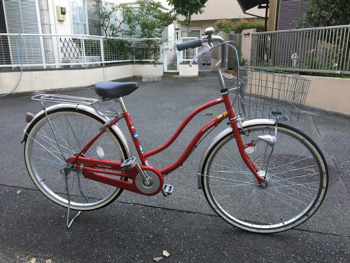 【商談中】24インチ自転車、半年間使用の美品