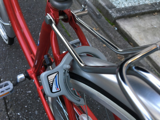 【商談中】24インチ自転車、半年間使用の美品