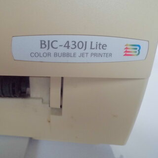 プリンター / Canon Wonder BJ / ジャンク / BJC-430J Liteの画像