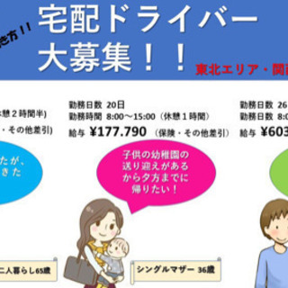 【急募】軽荷物ドライバー🚐好評につき都内増員‼️