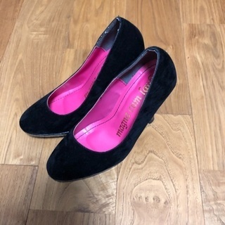 ヒール Mサイズ 黒の画像
