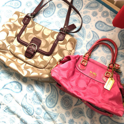 coach ハンドバッグ 2点セット