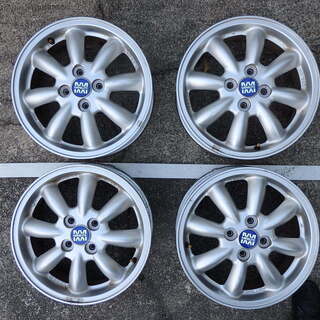 ダイハツ用 ミニライト 15インチ アルミホイール ガリキズなし