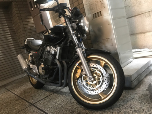 cb400sf  spec3 NC39 低走行 黒 タイヤバリ山
