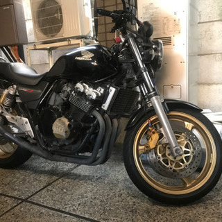 cb400sf  spec3 NC39 低走行 黒 タイヤバリ山の画像