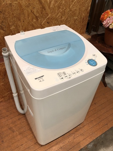 SHARP 2005年 4.5kg 全自動洗濯機 ES-FL45
