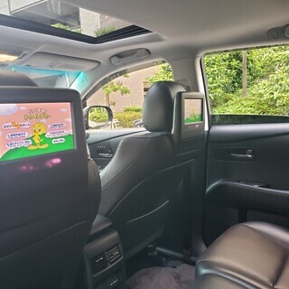 レクサスＲＸ450hバージョンＬアピアランスＰ　Ｈ26　車検令和2年2月　走行47000キロ　サンルーフ＆革シート　リヤエンターテイメント　ＯＰ19インチアルミの画像