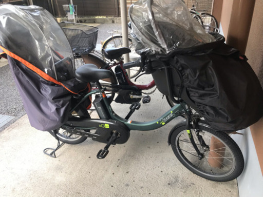 値下げしました！電動自転車 前後子乗せ