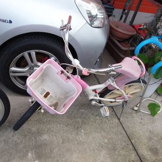 子供用の自転車です。の画像