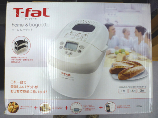 PayPay可 手稲リサイクルT-fal/ティファール ホームベーカリー ホーム&バゲットOW600370 パン作り フランスパン焼き器  ￥11,000-