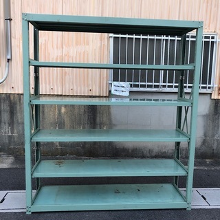 業務用スチールラック スチール棚 中量棚 中量ラック H2100×W1855×D510 天地6段　耐荷重500kg/段　丈夫な棚　愛知　岐阜の画像