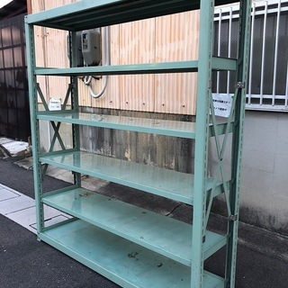 業務用スチールラック スチール棚 中量棚 中量ラック H2100×W1855×D510 天地6段　耐荷重500kg/段　丈夫な棚　愛知　岐阜の画像
