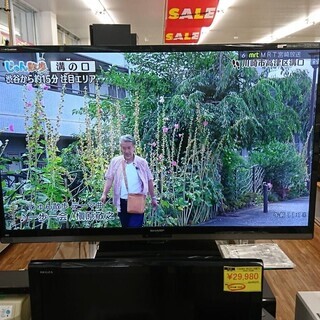 ４原色！！　シャープ　クアトロン　６０型液晶テレビ！　７０，０００円